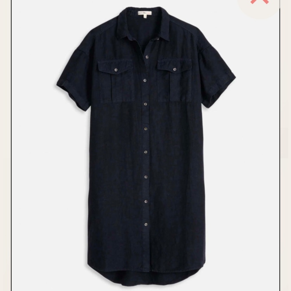 Alex Mill Utility Easy Linen Shirtdress